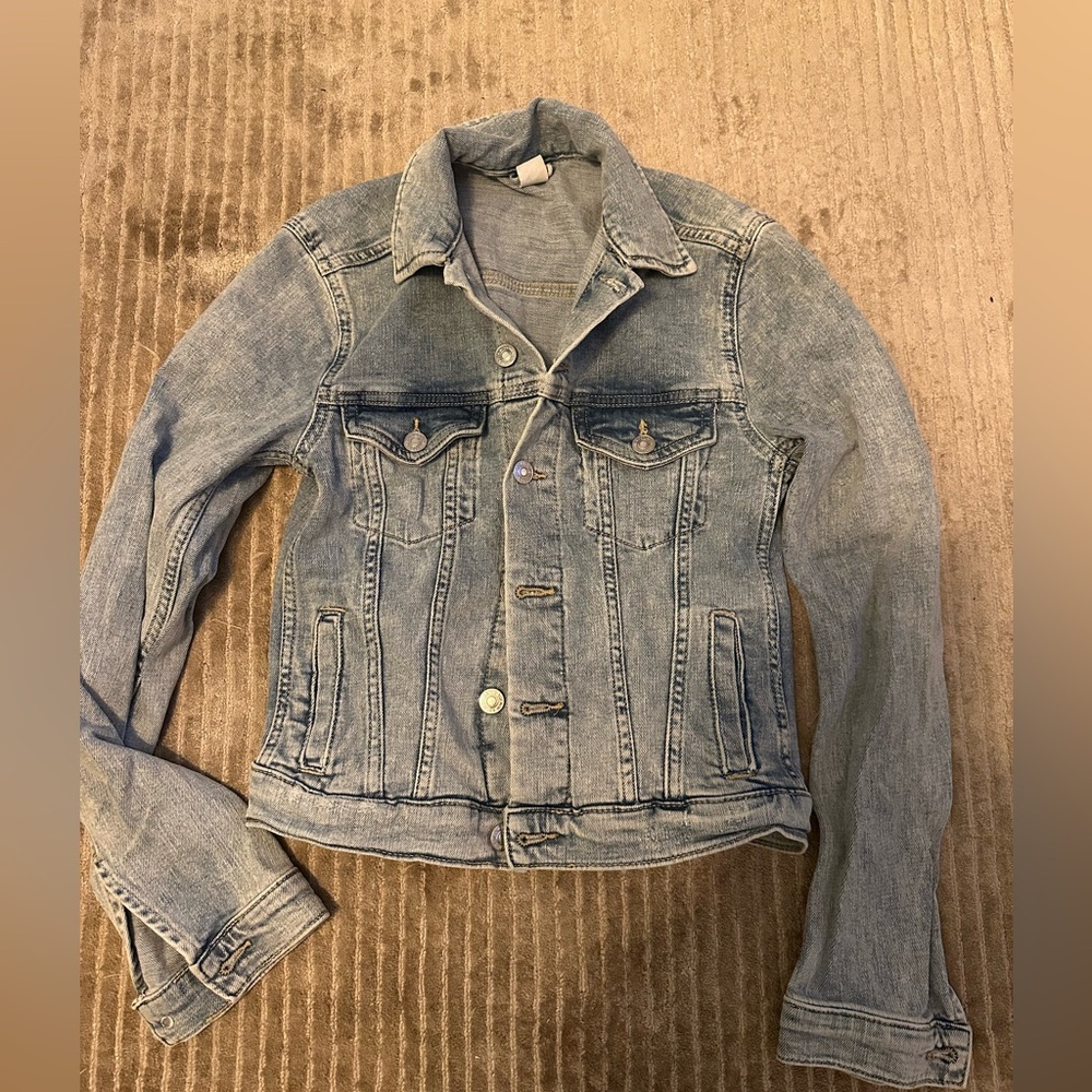 Zara Light Blue Jean Jacket